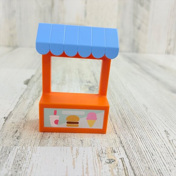 Bluey Food Trays Stand Ice Cream Sign Board LOT Snack Markets Figure Playset NEW - Picture 9 of 16